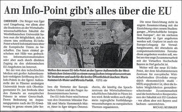 Hofer Anzeige. 3./4. května 2003